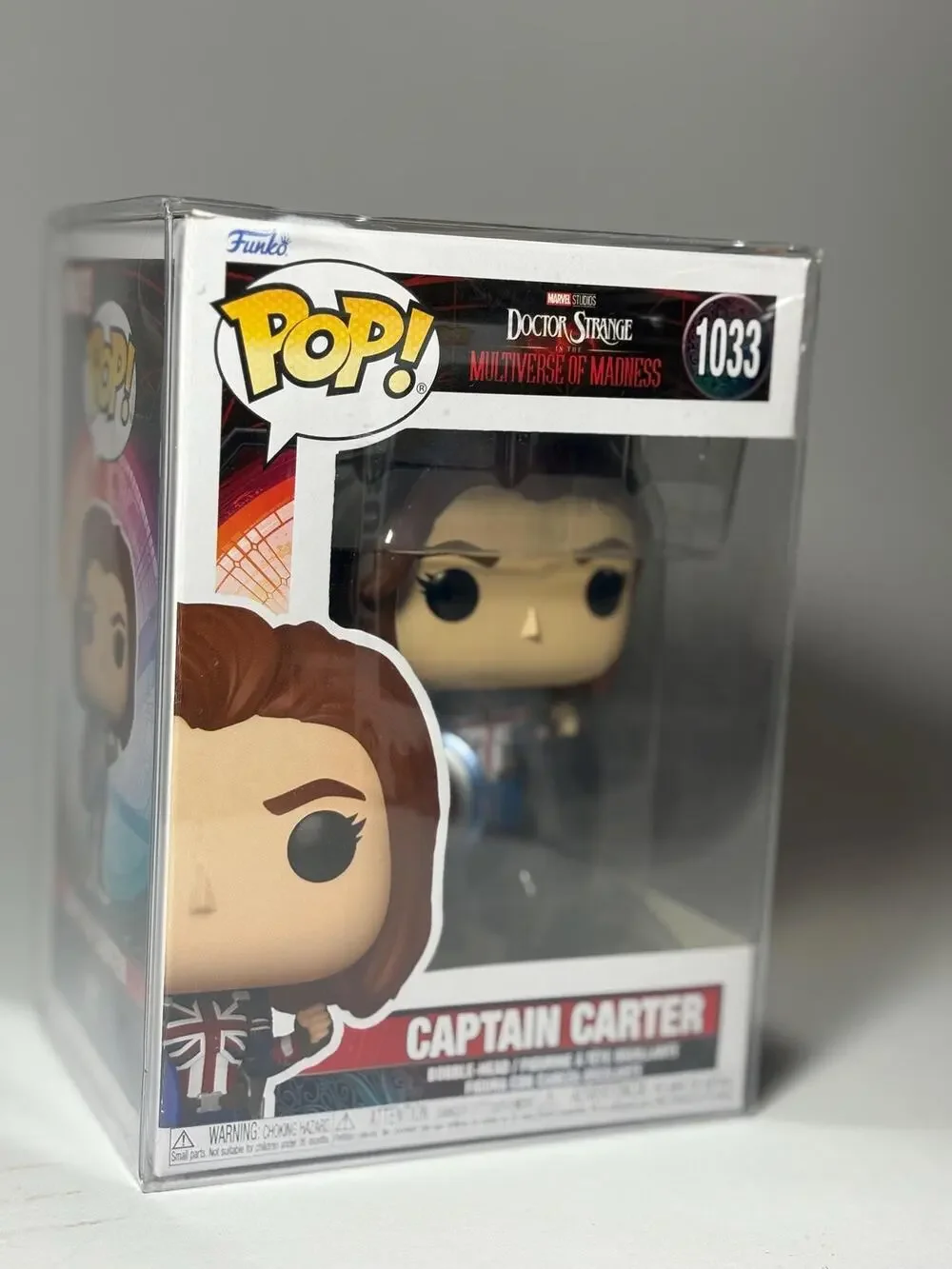 POP! Funko Marvel Studios Dr Strange Multiverse of Madness #1033 Captain Carter